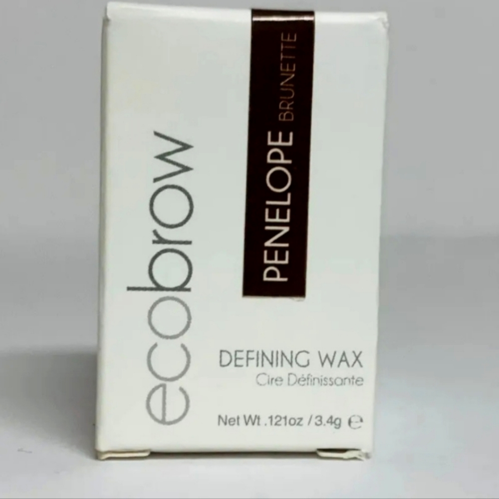 Ecobrow Defining Brow Wax PENELOPE Brunette .121 oz Eye Brows NEW
